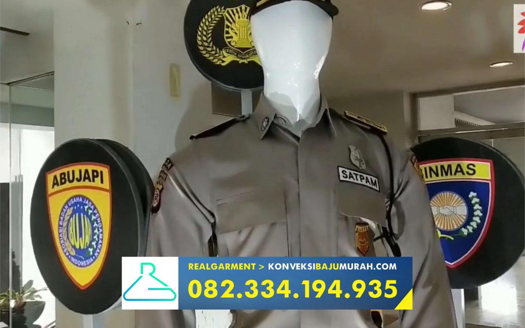 seragam satpam terbaru dan pangkatnya, konveksi seragam satpam, supplier seragam security surabaya