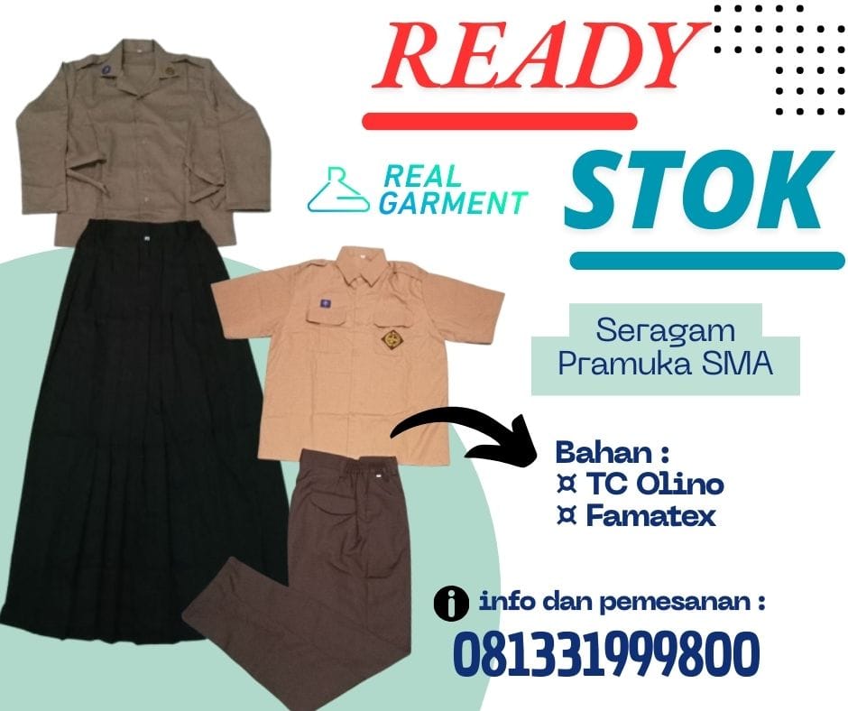 Baju Pramuka Penggalang Putri