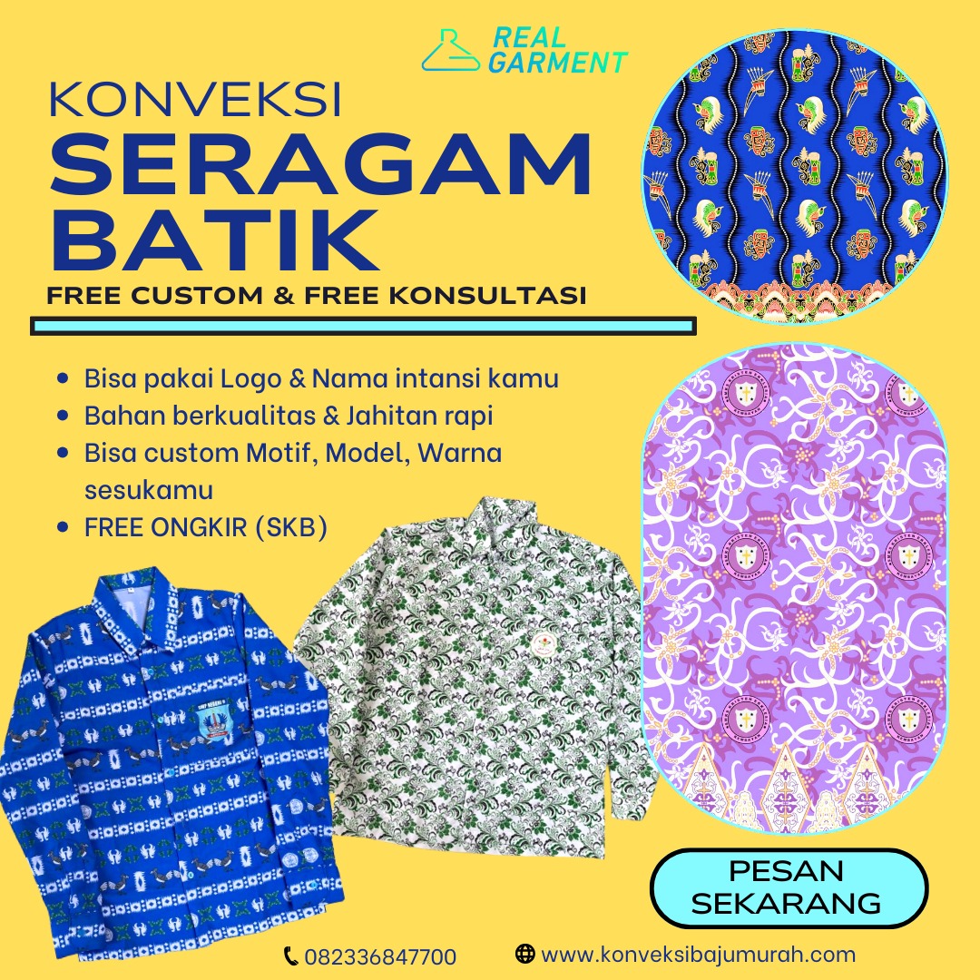 Seragam Batik SD Negeri