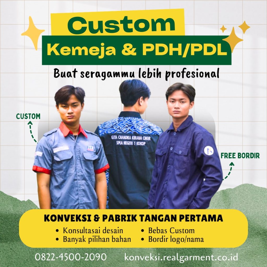 kemeja pdh organisasi