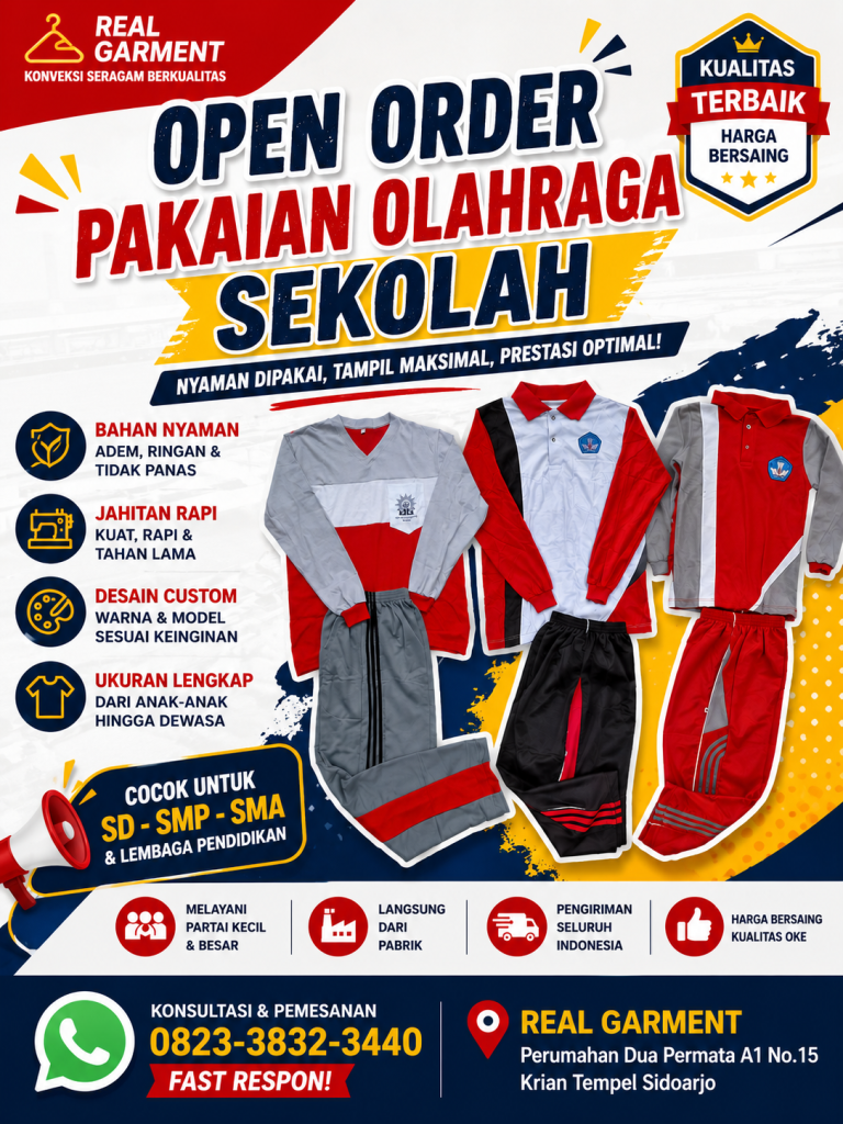 Pakaian Olahraga Sekolah