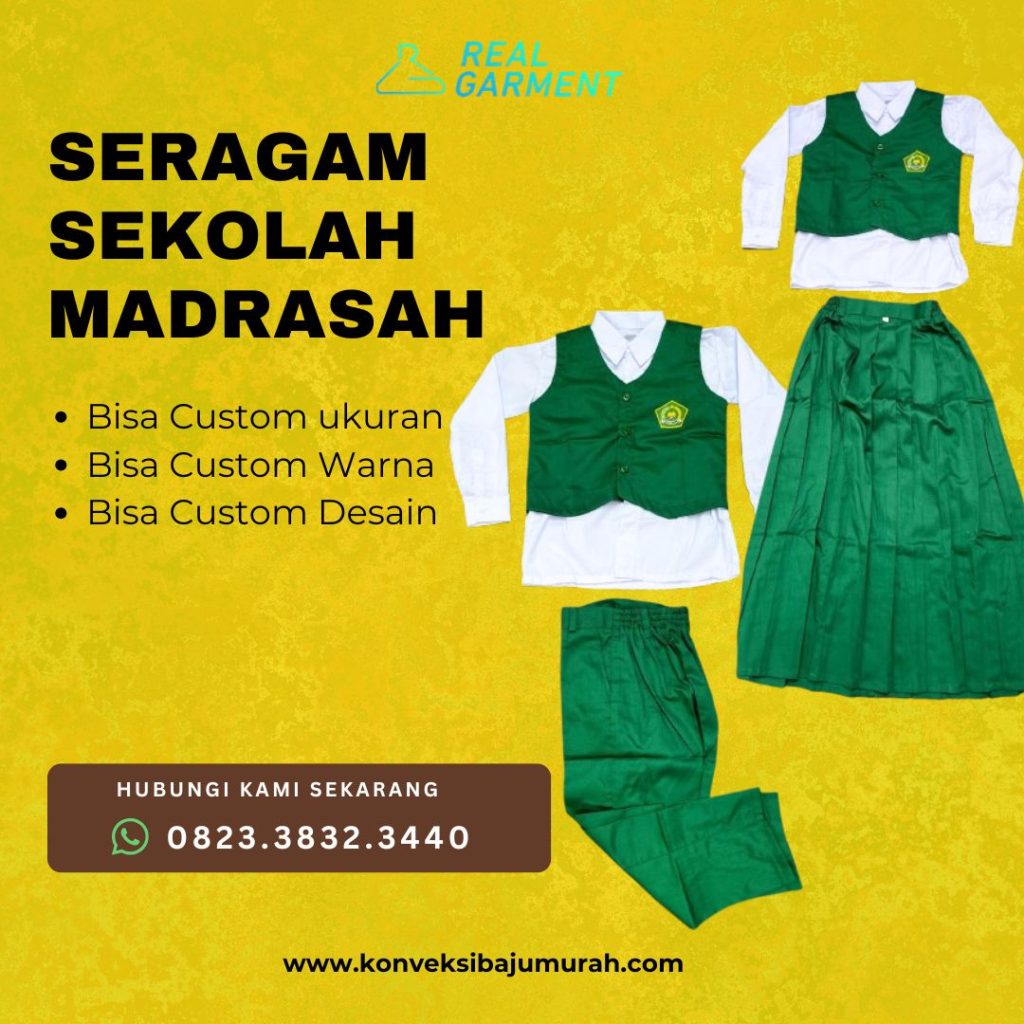 Baju Seragam Sekolah Madrasah