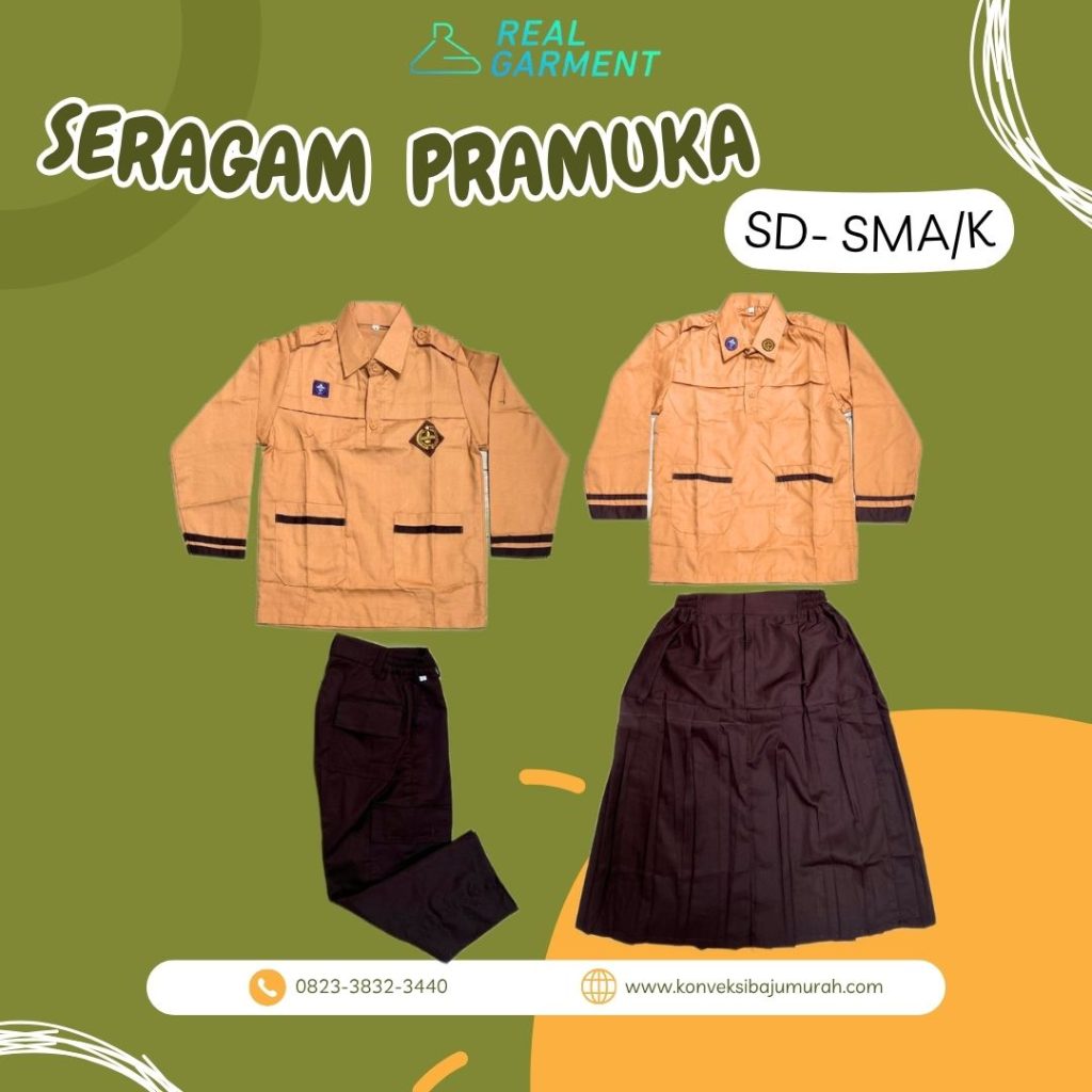 Baju Seragam Sekolah Pramuka
