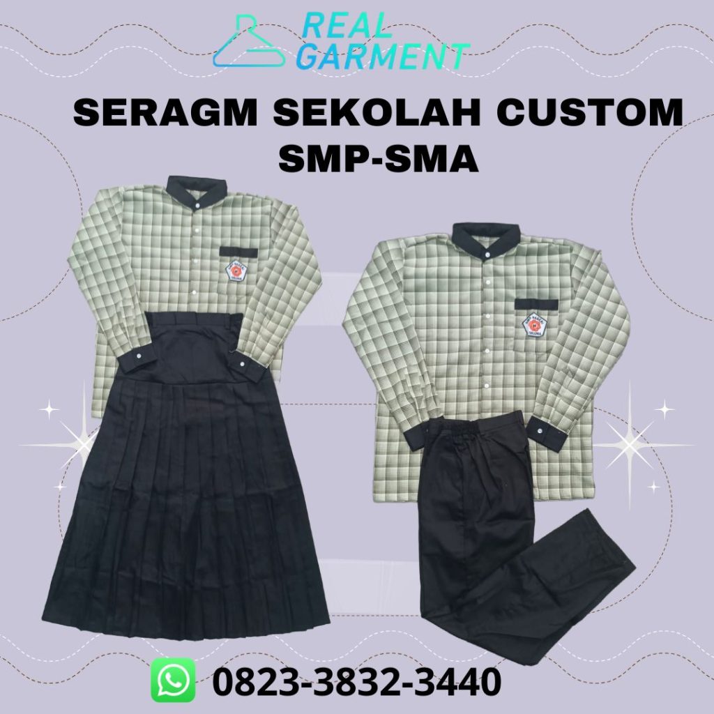 baju seragam sekolah islam