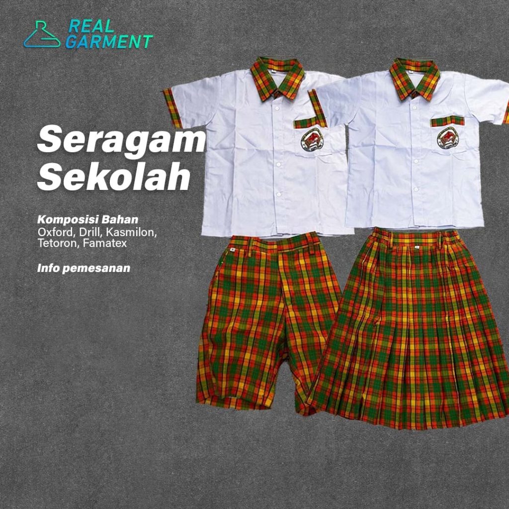 baju seragam sekolah anak tk