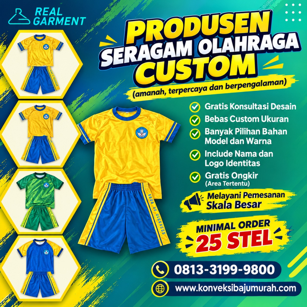 Gambar Baju Olahraga Sekolah