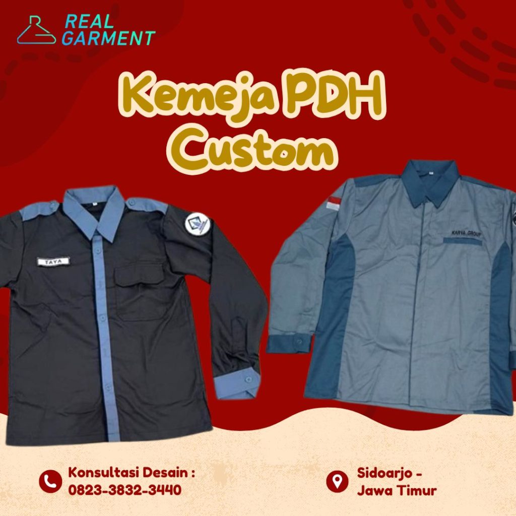 kemeja pdh