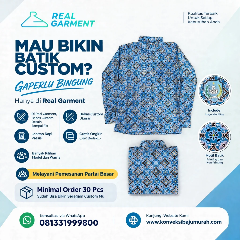 seragam batik sekolah indonesia