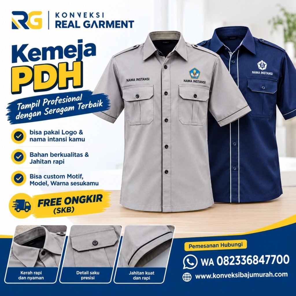 Bikin Kemeja Seragam Pdh
